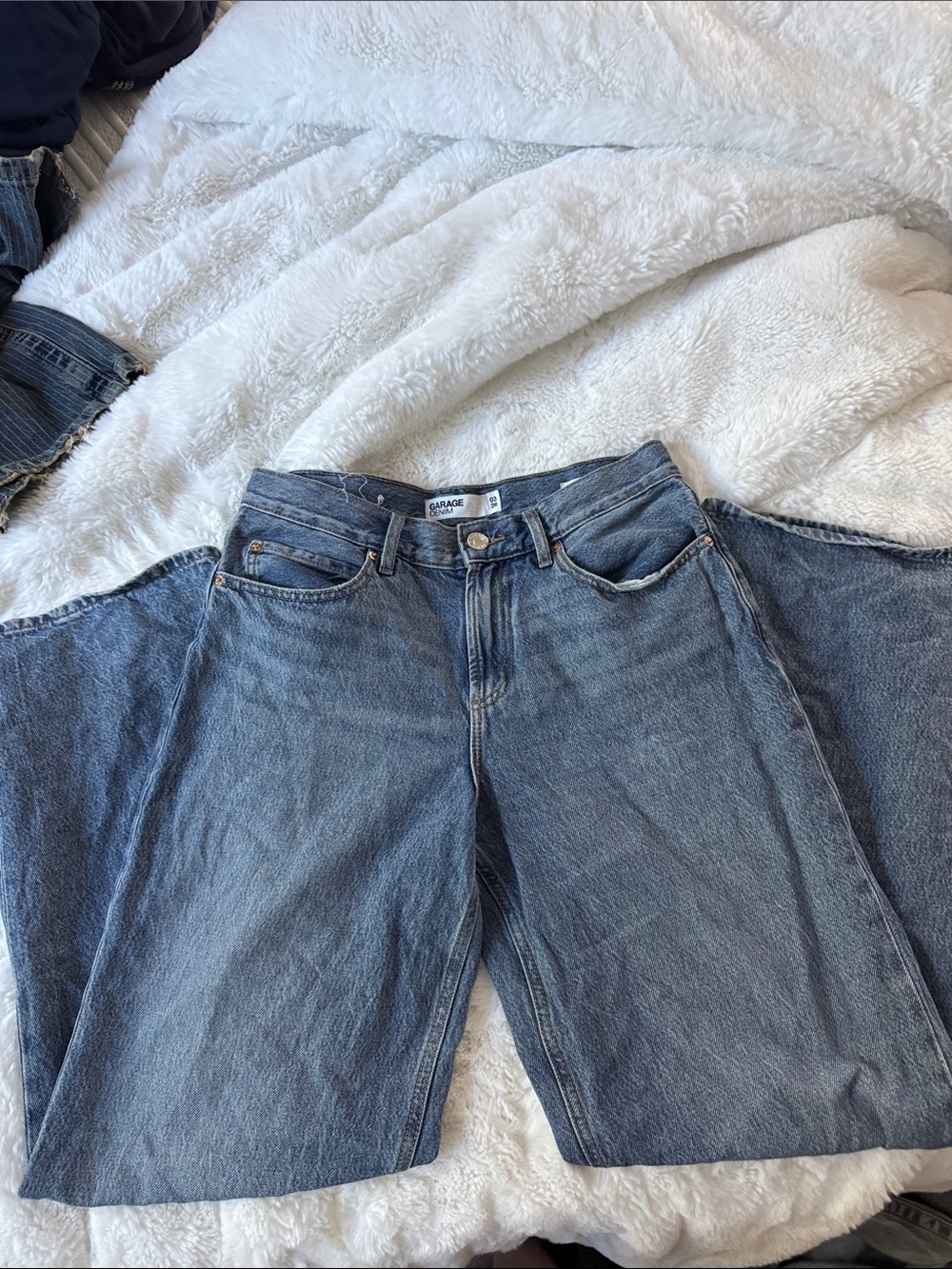 Garage Wide-Leg baggy Jeans